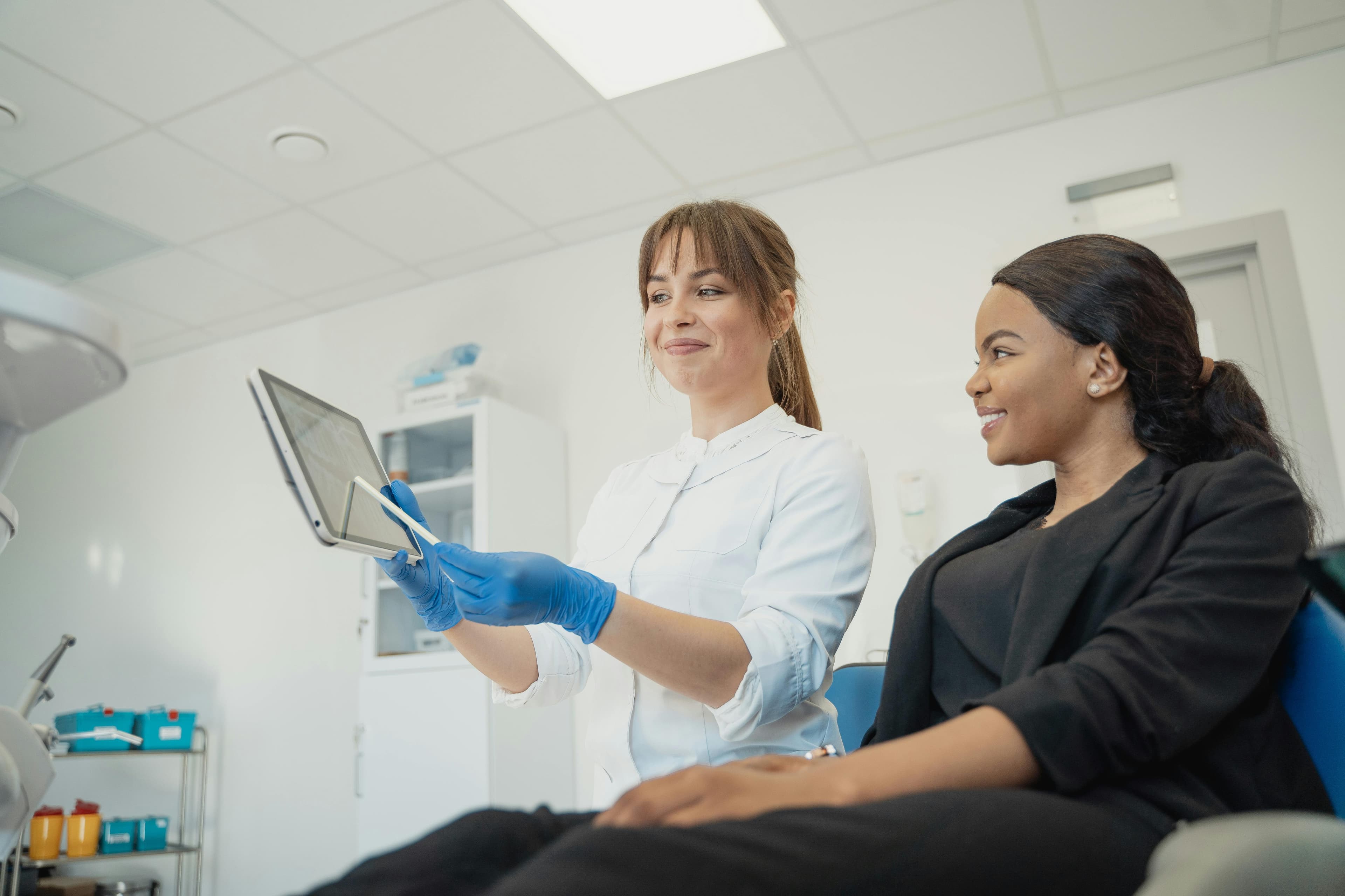 Medical and dental practice platform interface