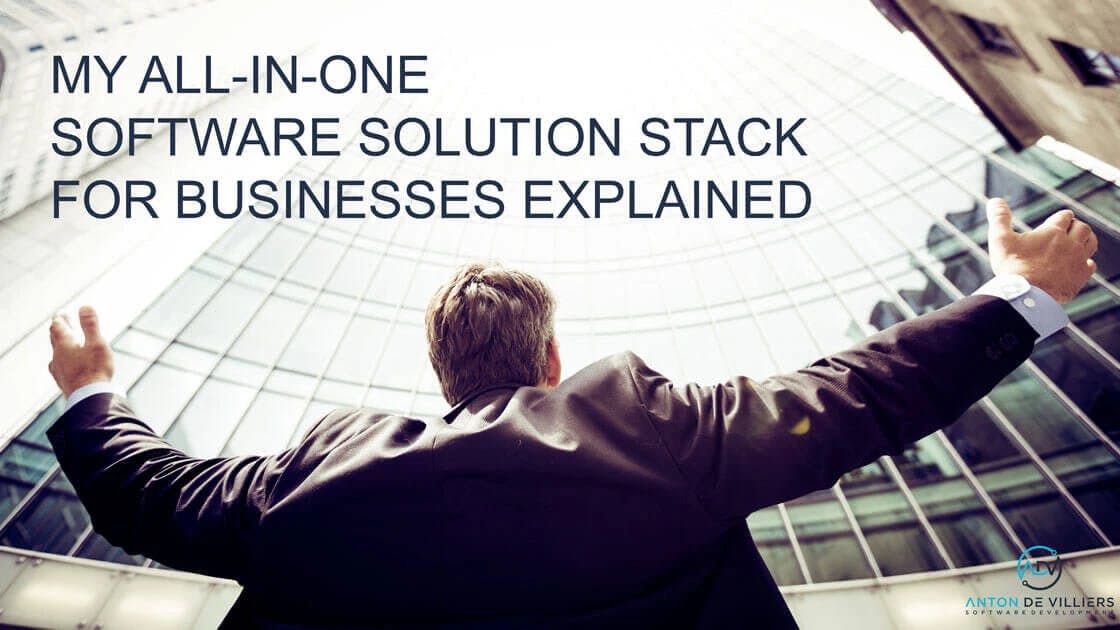 Cover Image for My all-in-one software solution stack explained