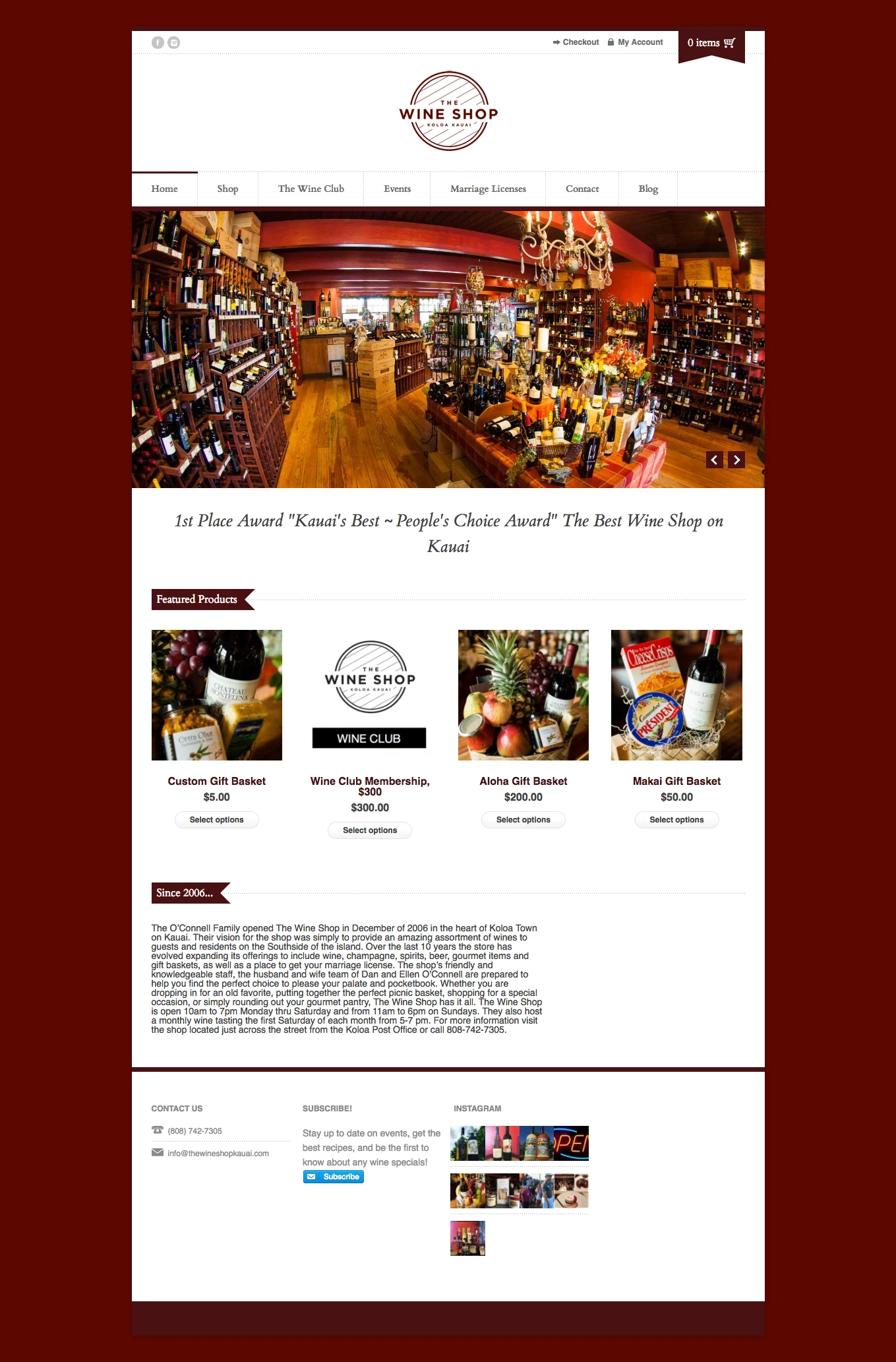 Thewineshopkauai Com