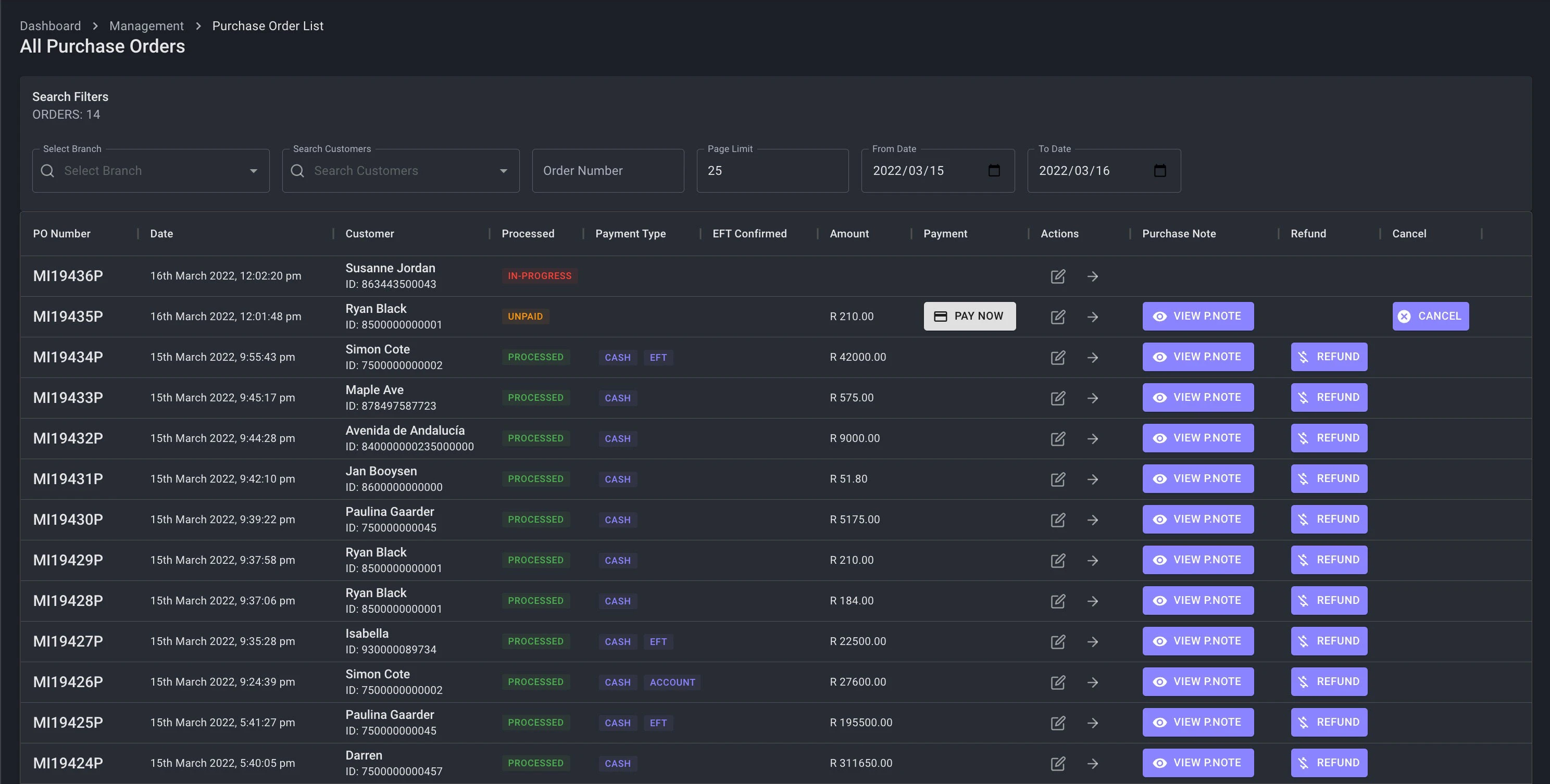 Recycle Point-of-Sale System screenshot 2